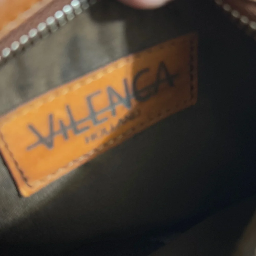 Anthropologie Vilenca Holland Cognac Woven Leather Nur Belt Bag Boho